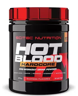 Práškové pumpy Hot Blood Hardcore - Scitec Nutrition 375 g Tropical Punch