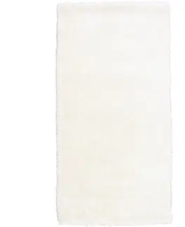 Koberce a koberčeky KONDELA Amida koberec 80x150 cm snehobiela