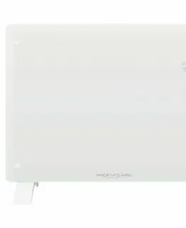 Teplovzdušné ventilátory ProfiCare GKH 3118 sklenený konvektor 1500 W, biela
