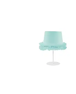 Lampy   - Detská stolná lampa BALLET 1xE14/40W/230V modrá 