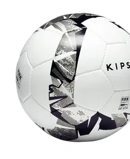 futbal Futsalová lopta FS900 63 cm bielo-sivá