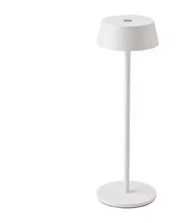 Lampy  LED Vonkajšia stmievateľná dotyková dobíjacia stolná lampa LED/2W/5V IP54 biela 