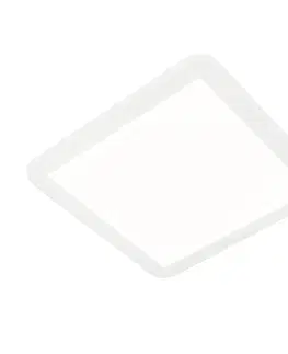 Stropne svietidla Stropné svietidlo biele 30 cm vrátane LED 3-stupňové stmievateľné IP44 - Steve