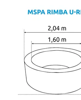 Vírivé bazény MARIMEX Bazén vírivý MSPA Rimba U-RB061