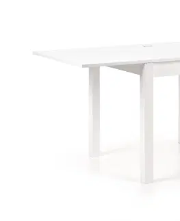 Jedálenské stoly HALMAR Gracjan rozkladací jedálenský stôl biela
