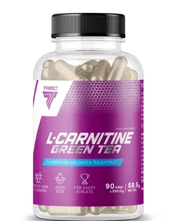 L-karnitín L-Carnitine Green Tea - Trec Nutrition 180 kaps.