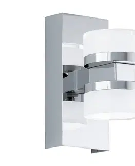 Svietidlá Eglo Eglo 96541-LED Stmievateľné kúpeľňové nástenné svietidlo ROMENDO 2xLED/7,2W/ IP44 