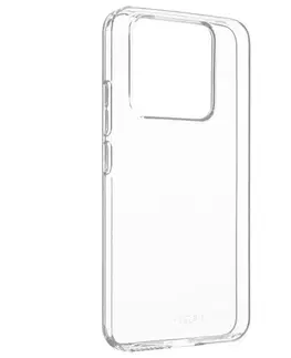 Puzdrá na mobilné telefóny FIXED TPU Slim Gélové púzdro AntiUV pre Xiaomi 14, transparentné FIXTCCA-1264