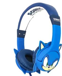 Slúchadlá Detské káblové slúchadlá OTL Technologies SEGA Sonic The Hedgehog s uškami