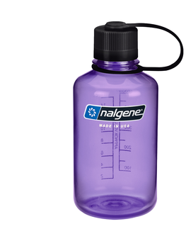 Fľaše na pitie Outdoorová fľaša NALGENE Narrow Mouth Sustain 500 ml Purple w/Black Cap