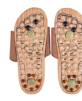 Masážne prístroje Masážne papuče inSPORTline Klabaka-B s magnetmi 43