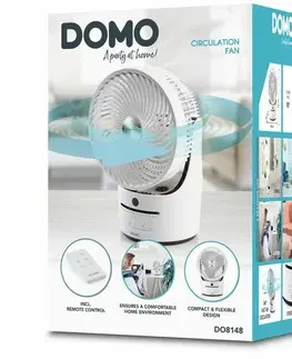 Ventilátory DOMO DO8148 stolný ventilátor s diaľkovým ovládaním
