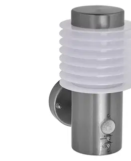 Záhradné lampy Ledvance Ledvance - LED Vonkajšie nástenné svietidlo so senzorom RONDO LED/9,5W/230V IP44 