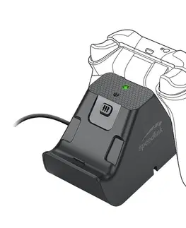 Príslušenstvo k herným konzolám Nabíjačka Speedlink Jazz USB pre Xbox Series X, Xbox One, black SL-260002-BK