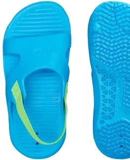 obuv Detské sandále do bazéna zelené