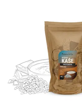 Kaše, müsli a cereálie Protein & Co. Proteínová ryžová kaša 480 g Zvoľ príchuť: Kokos