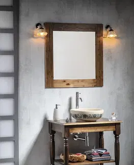 Kúpeľňa SAPHO - CIMBURA umývadlový stolík 100x50x75cm, morený smrk CIM151