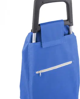 Nákupné tašky a košíky Aldo Nákupná taška na kolieskach Madrid, modrá