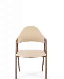 Jedálenské stoličky a kreslá Jedálenská stolička K344 Halmar Béžová