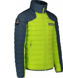 Pánské bundy a kabáty Pánska ľahká zimná bunda Nordblanc Bolster zelená NBWJM7516_JSZ S