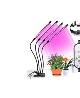 Lampy  LED Stmievateľná stolná lampa s klipom na pestovanie rastlín LED/15W/5V 
