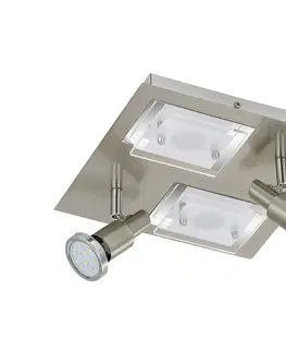 LED osvetlenie Briloner Briloner 2879-042 - LED Stropné svietidlo COMBINATA 2xGU10/3W + 2xLED/5W/230V 