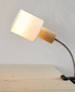 Stolové lampy s klipom Spot-Light Upínacia lampa Clampspots Flex, pohyblivé rameno