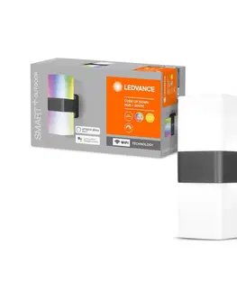 SmartHome vonkajšie svietidlá nástenné LEDVANCE SMART+ LEDVANCE SMART+ WiFi Cube nástenné RGBW up/down