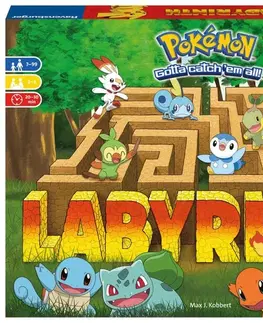 Hračky rodinné spoločenské hry RAVENSBURGER - Labyrinth Pokémon