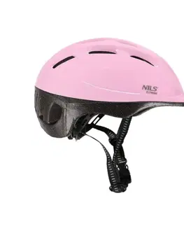 Cyklistické helmy Helma NILS Extreme MTV62J ružová
