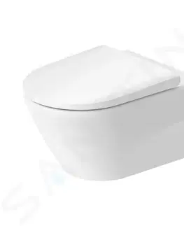 Záchody DURAVIT - D-Neo Závesné WC, Rimless, biela 2577090000