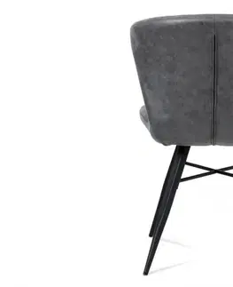 Jedálenské stoličky a kreslá Jedálenská stolička HC-442 Autronic Sivá