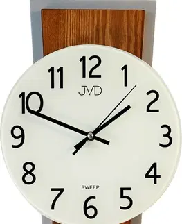 Hodiny Dizajnové kyvadlové nástenné hodiny JVD NS17020 / 11, 63cm