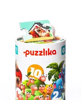 Hračky puzzle PUZZLIKA - 13005 Priatelia - náučné puzzle 20 dielikov