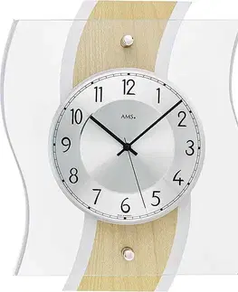 Hodiny Dizajnové nástenné hodiny 5573 AMS 37cm