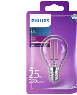 LED osvetlenie Philips LED Žiarovka Philips VINTAGE E14/2W/230V 2700K 