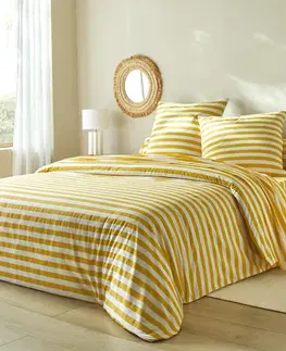 Bavlnené Pruhovaná posteľná bielizeň Romy, zn. Colombine, bavlna