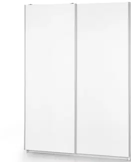 Šatníkové skrine HALMAR Lima S1 šatníková skriňa s posuvnými dverami biely lesk