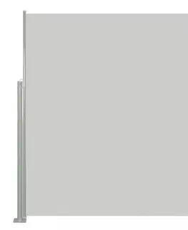 Bočné markízy Zaťahovacia bočná markíza 180x300 cm Dekorhome Čierna
