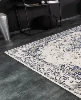 Koberce LuxD Dizajnový koberec Palani 230 x 160 cm sivo-modrý