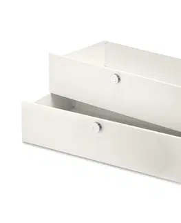 Furniture Doplnková súprava kovových zásuviek »CN3«, biela