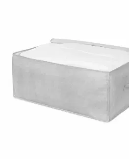 Úložné boxy Compactor Úložný box na perinu a textil Boston, 50 x 70 x 30 cm, sivá