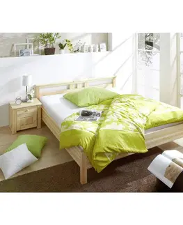 Manželské postele Posteľ Z Masívu Merci - 140x200cm