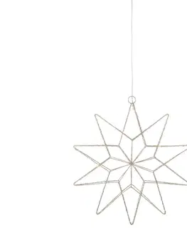 Vianočné dekorácie Markslöjd Markslöjd 705751 - LED Vianočná dekorácia GLEAM LED/0,6W/3xAA zlatá 