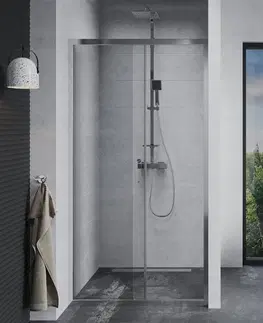 Sprchovacie kúty MEXEN - Apia posuvné sprchové dvere 95, transparent, chróm 845-095-000-01-00