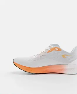 pánske tenisky Pánska bežecká obuv KD500 3 bielo-oranžová