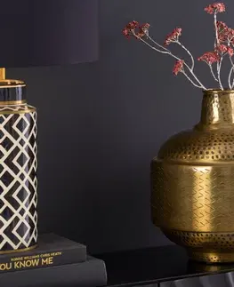 Dekorácie LuxD Dizajnová váza Malia 35 cm antik medená