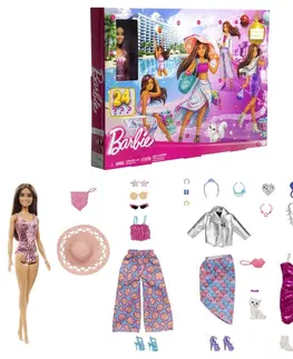 Hračky bábiky MATTEL - Barbie módný adventný kalendár 2023