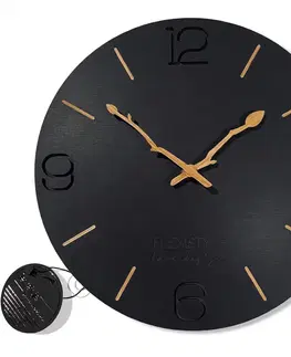 Hodiny Nástenné hodiny Branch Flexistyle z210c, 30cm čierna