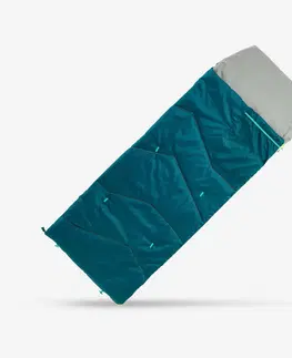 kemping Detský spací vak MH100 10 °C modrý